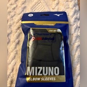 Mizuno Blue Elbow Sleeves